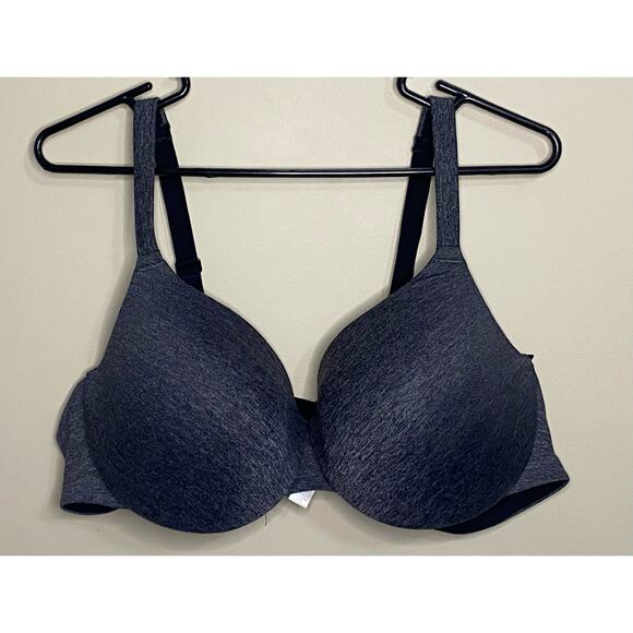 Cacique True Embrace T-Shirt Bra 46C Gray Underwire Lane Bryant - Picture 2 of 7